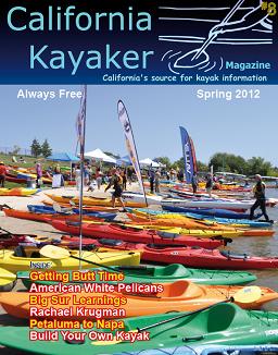 cover for the current issue of California Kayaker Magazine