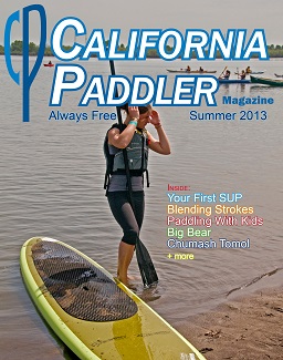 cover for the current issue of California Paddler Magazine